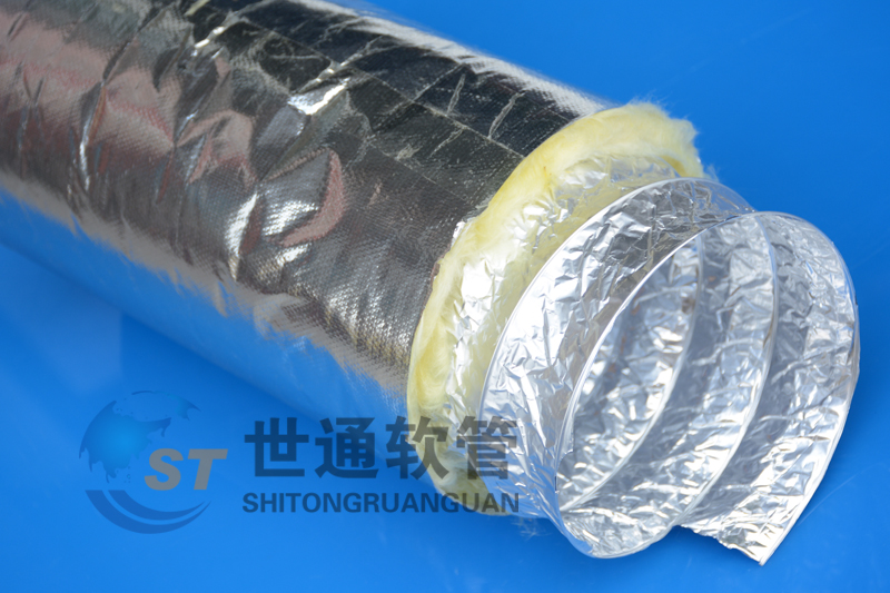 ST00389軟管，鋁箔保溫軟管